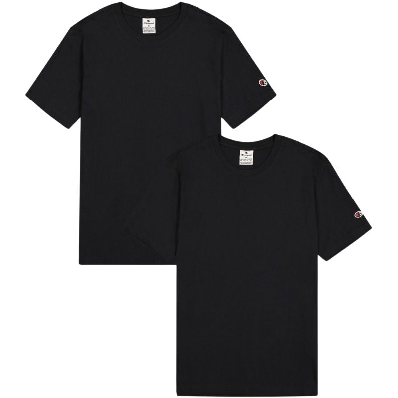 Champion Sleeve T-shirt 2-pack 220267 KK001 fekete póló