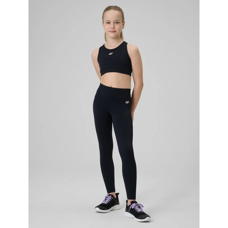 4F Girls' seamless sports 152/158 leggings 4FJRSS26TFTIF518-20S