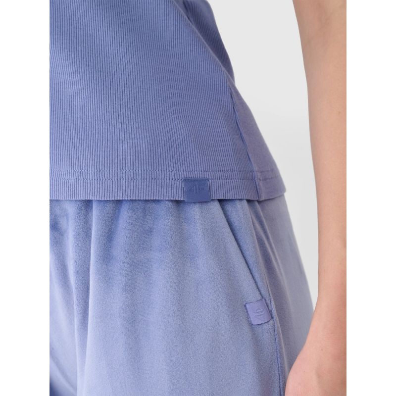 Women's slim plain T-shirt 4F 4FRAW24TTSHF2300-32S póló