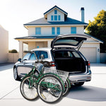 3-Wheel Folding Bike 24 Green Shimano 7-Speed