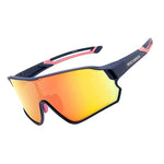 Rockbros Polarized Cycling Glasses - Blue and Pink rózsaszín glasses, training equipment
