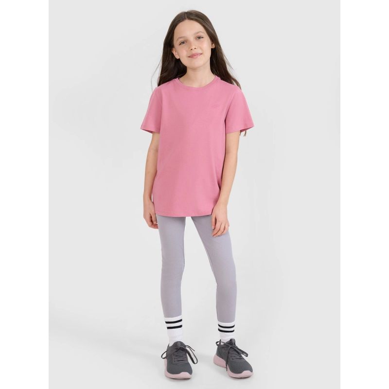 4f Regular plain girls' T-shirt 4FJWSS25TTSHF2177-56S Egyéb