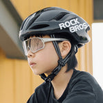 Rockbros TS-42 Lightweight Bike Helmet 58-62 cm - Black czarny lights