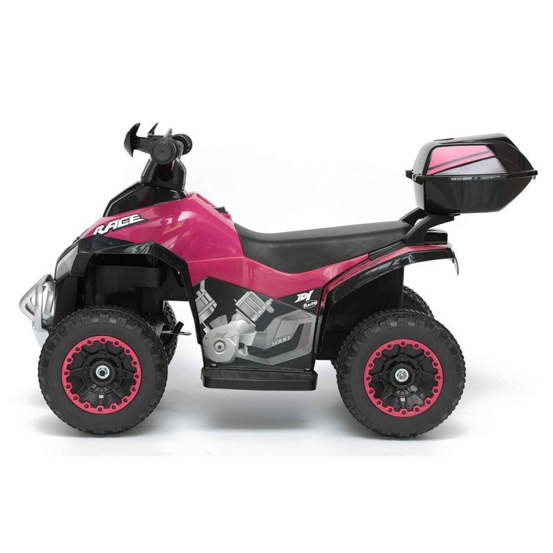 Enero Quad Car With Micron Battery Pink rózsaszín toys