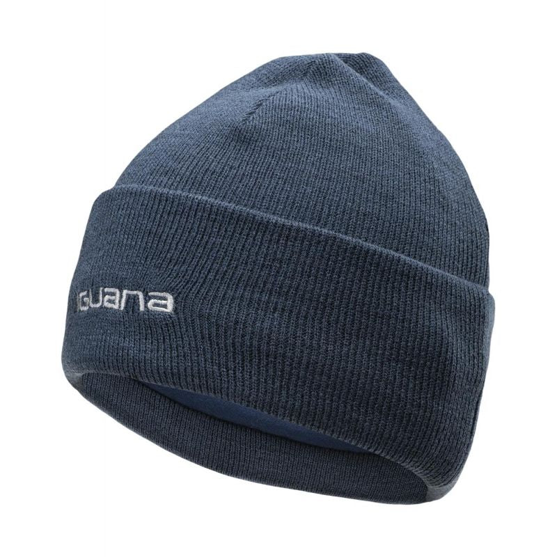 Iguana lea hat in W sötétkék kötött sapka 92800337318