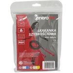 Enero Pvc Speed Skipping Rope 285cm Pink Fit rózsaszín ropes, training equipment