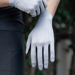 Rockbros Breathable Full Finger Cycling Gloves, Size: L - Gray szary \ l kesztyű