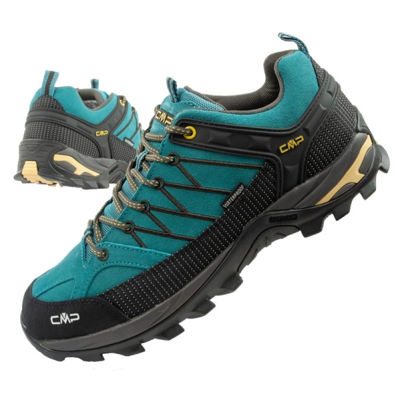 CMP Rigel men's trekking sports shoes, waterproof, durable, blue kék cipő