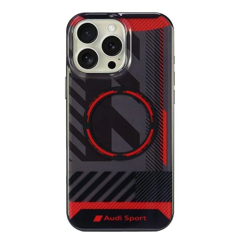 Audi IML Sport MagSafe iPhone 16 Pro Max 6.9" /black hardcase AUS-IMLMIP16PM-RSQ/D2-BK fekete pulóver