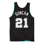 Men's Mitchell & Ness Reversible Tank Top San Antonio Spurs Tim Duncan atléta