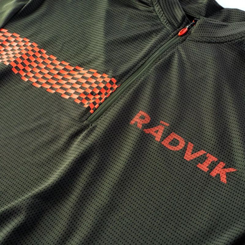 Radvik Charlie Gts Cycling Jersey zöld póló