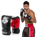 DBX Bushido Mitts Red - One size fits all piros kesztyű