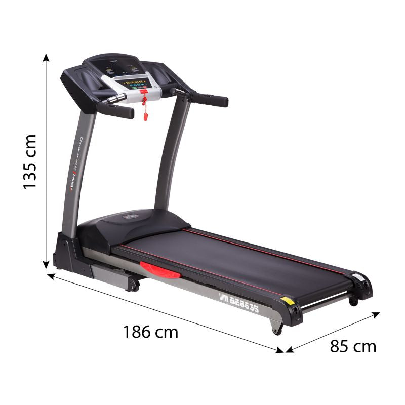 HMS Electric Treadmill fekete póló 17-19-008
