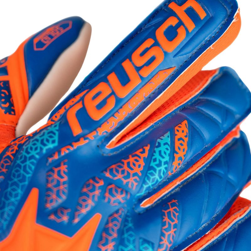 Reusch Attrakt Starter Solid Finger Support Jr 5472511 2290 Goalkeeper Gloves Kesztyű