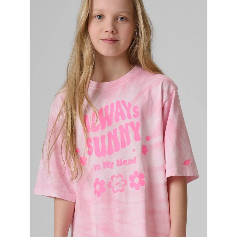 4F Girls' cotton T-shirt 158/164 ruházat 4FJRSS26TTSHF3911-56A