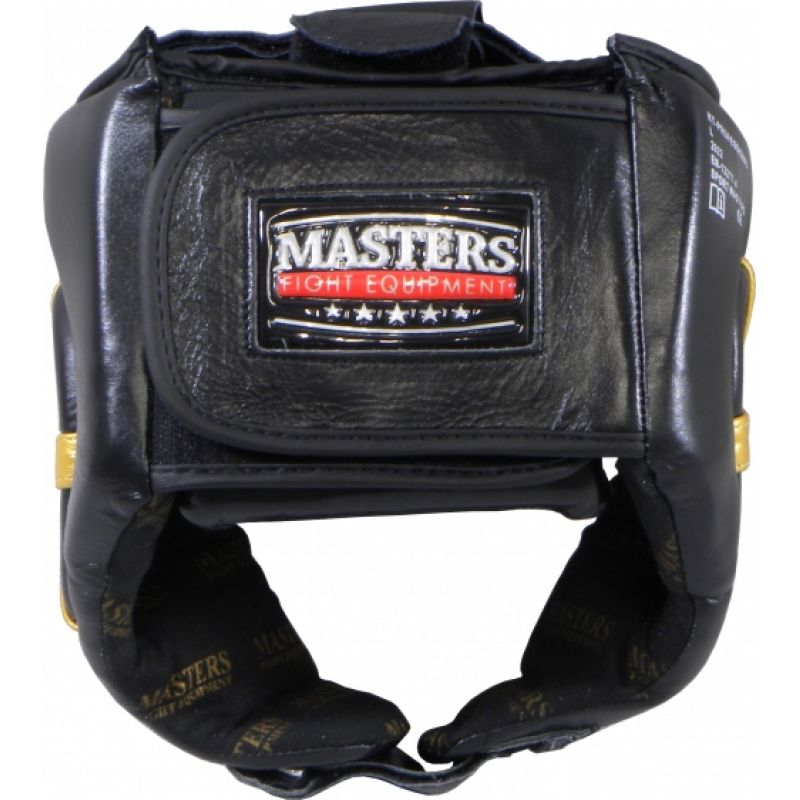Inny Masters Kt-Professional Boxing Helmet fekete helmets, protectors and knee pads, martial arts equipment 02477-M