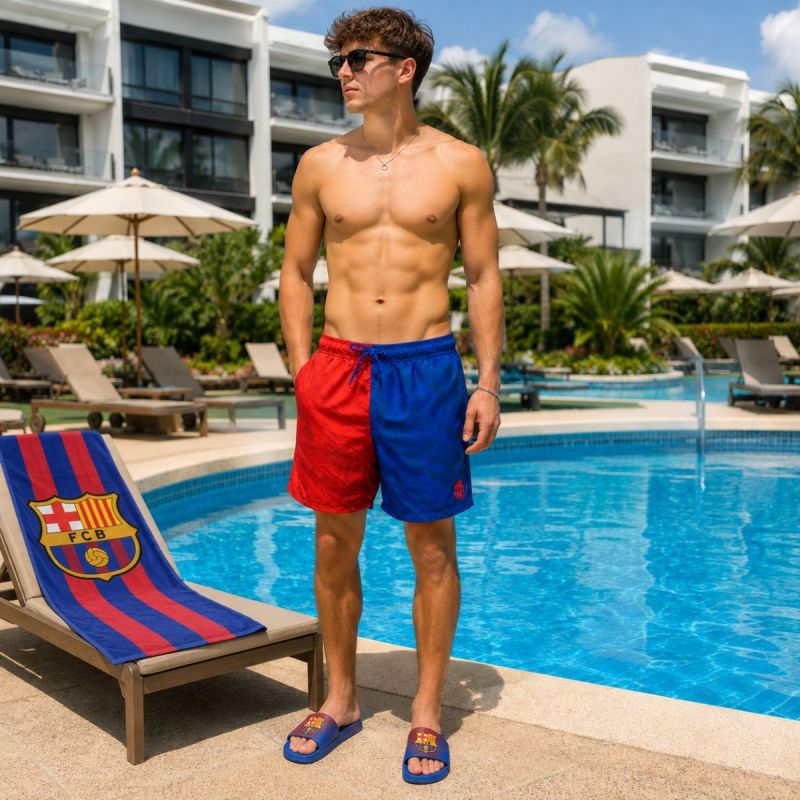 FC Barcelona Men's Swim Shorts ruházat 5001BBIC