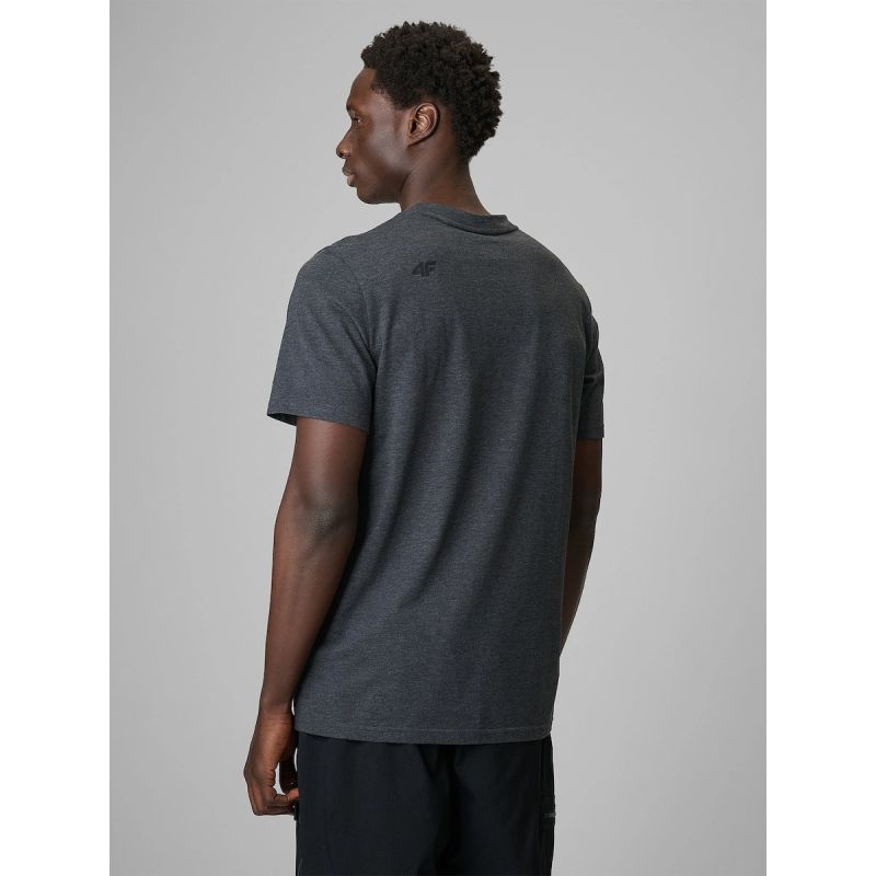 4F Men's regular plain T-shirt póló 4FRMM00TTSHM4192-23M