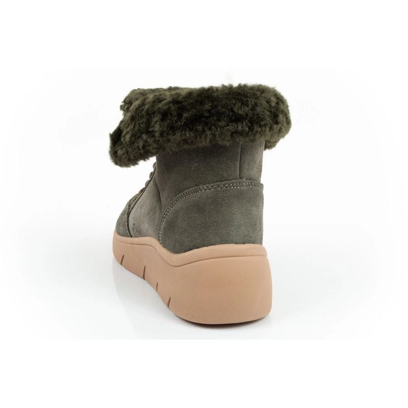 Scholl Stelvio ankle boots W zöld shoes, rain boots