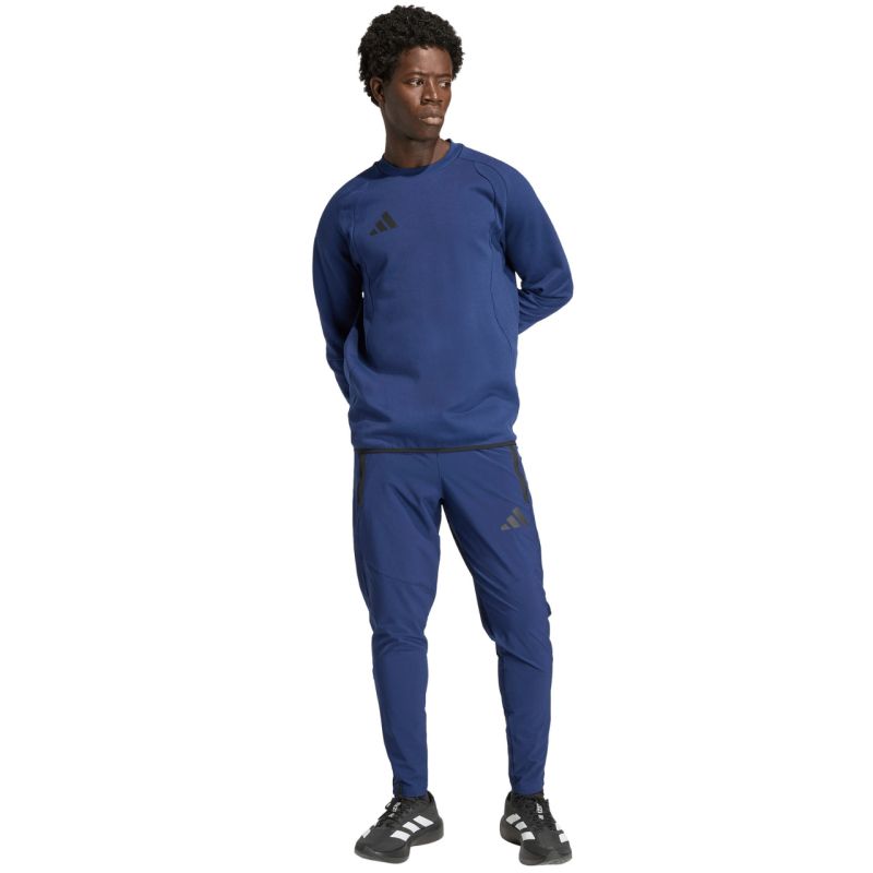 Men's adidas Tiro 26 Travel Crew sweatshirt navy blue KD1145