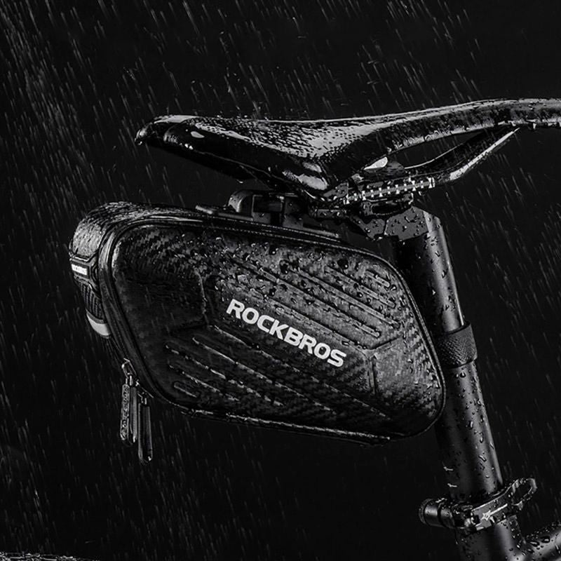 Rockbros B59 Bicycle Saddle 1.5L - Black fekete táska