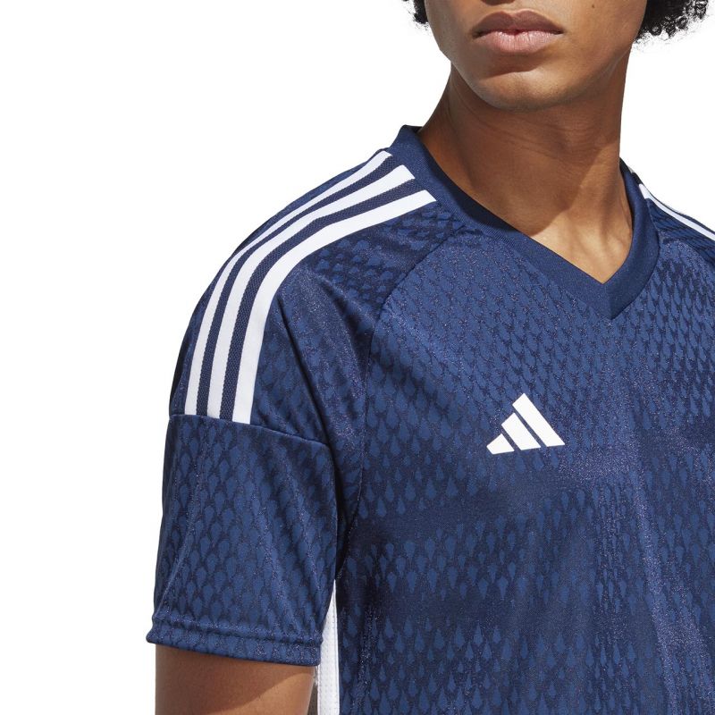 Men's adidas Tiro 23 Competition Match Jersey Navy Blue HT5688 sötétkék póló