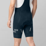 Rockbros Men's Cycling Bib with Pad Size L - Dark Blue niebieski \ l short