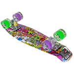 Enero Plastic Skateboard 22 Inches Graffiti Led skateboards
