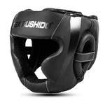 DBX Bushido Boxing Helmet - Black Master fekete helmets, martial arts equipment
