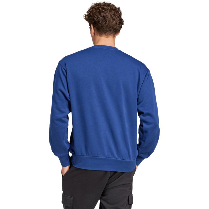 Adidas Men's Essentials Feelcozy sweatshirt blue 2xs pulóver JE3792