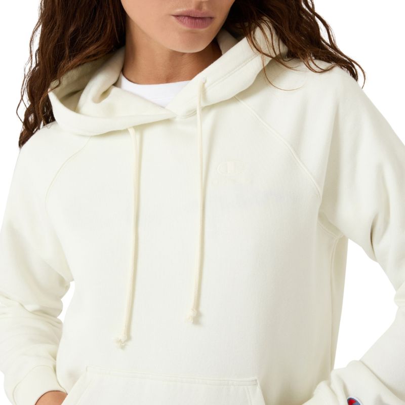 Champion Women's Hooded Sweatshirt Cream 118160 WW049 General