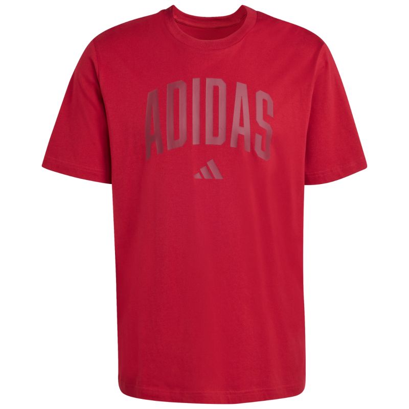 Adidas Collegiate Lineage Men's T-Shirt Red piros póló