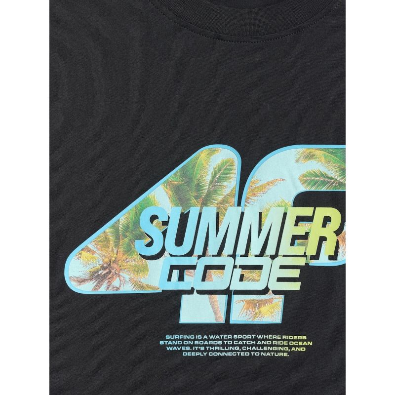 4F Men's regular printed T-shirt póló 4FRSS26TTSHM4305-20S