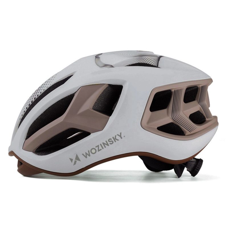Wozinsky Ultralight Road Bike Helmet M - Taupe védőfelszerelés HT-68T-199808