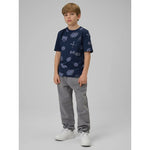 Boy's regular printed T-shirt 4F 4FJRSS26TTSHM3466-31A shirts