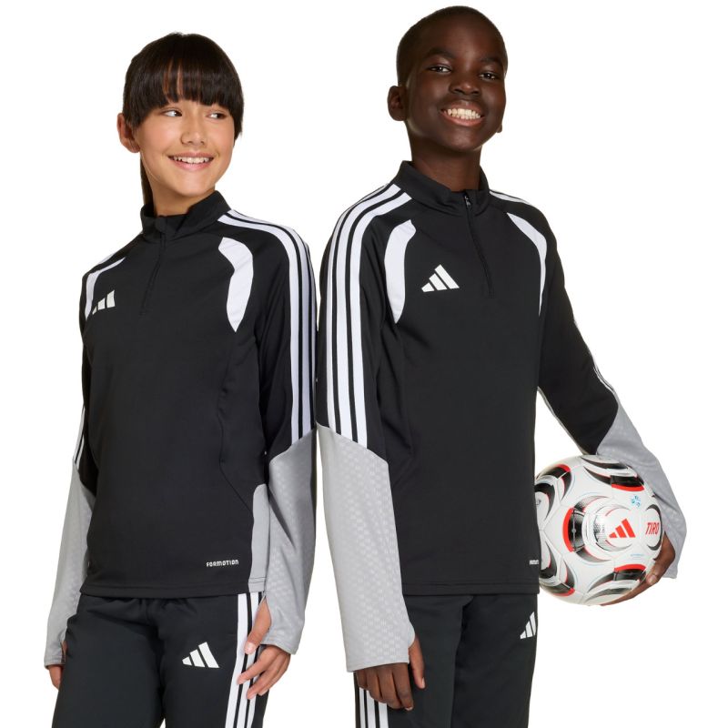 adidas Tiro 26 Competition Training Top for Kids, Black and Gray KA7572 116 cm pulóver
