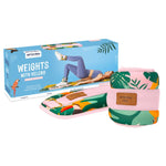 Spokey HOME JUNGLE ankle and wrist weights 2x 1.5 kg 1,5 kg edzéssegítő