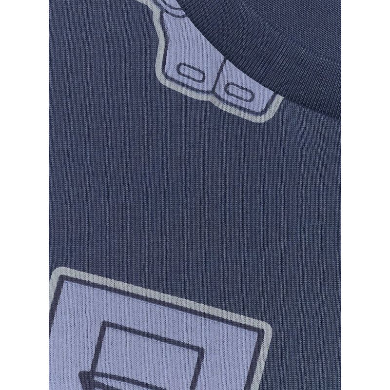Boy's regular printed T-shirt 4F 4FJRSS26TTSHM3466-31A shirts