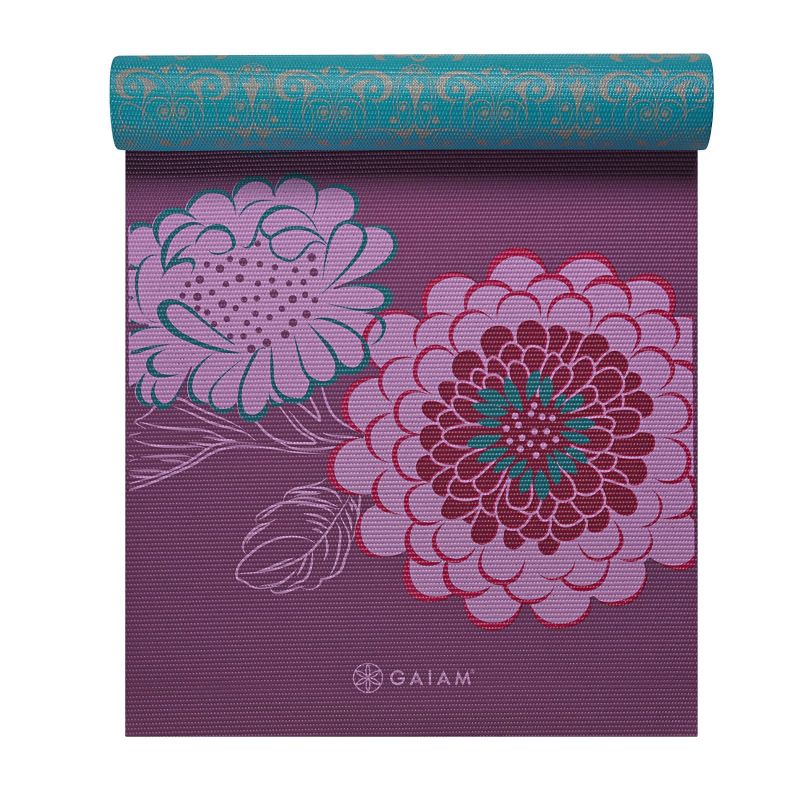 Double-sided Yoga Mat "KIKU" 6 MM lila nadrág