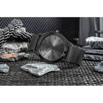Michael Kors Men's Watch + Card Case + BOX fekete cases, watches