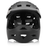 Meteor Hydra S full-face bicycle helmet 51-55 cm black fekete sisak 17894