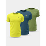 Men's T-shirt (SET OF 3 T-SHIRTS) 4F 4FWSS26TTSHM4217-90S 5xl póló