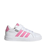 Adidas Grand Court 3.0 kids' shoes white and JP9371 rózsaszín footwear