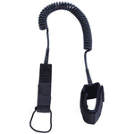 Enero Sup Board Safety Rope 10 Feet Black