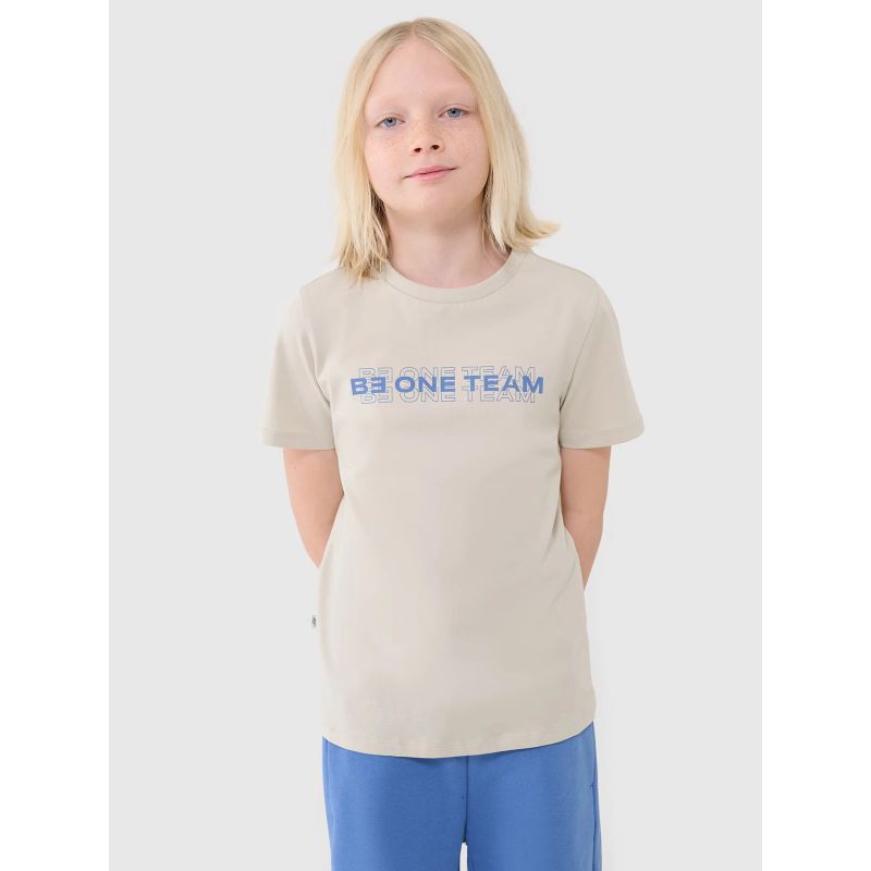 4f Boy's cotton T-shirt 4FJWSS25TTSHM2186-12S Ruházat