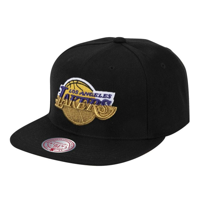 Mitchell & Ness NBA LA Los Angeles Lakers Snapback Cap - 6HSSMM19489-LALBLCK uniwersalny baseball sapka
