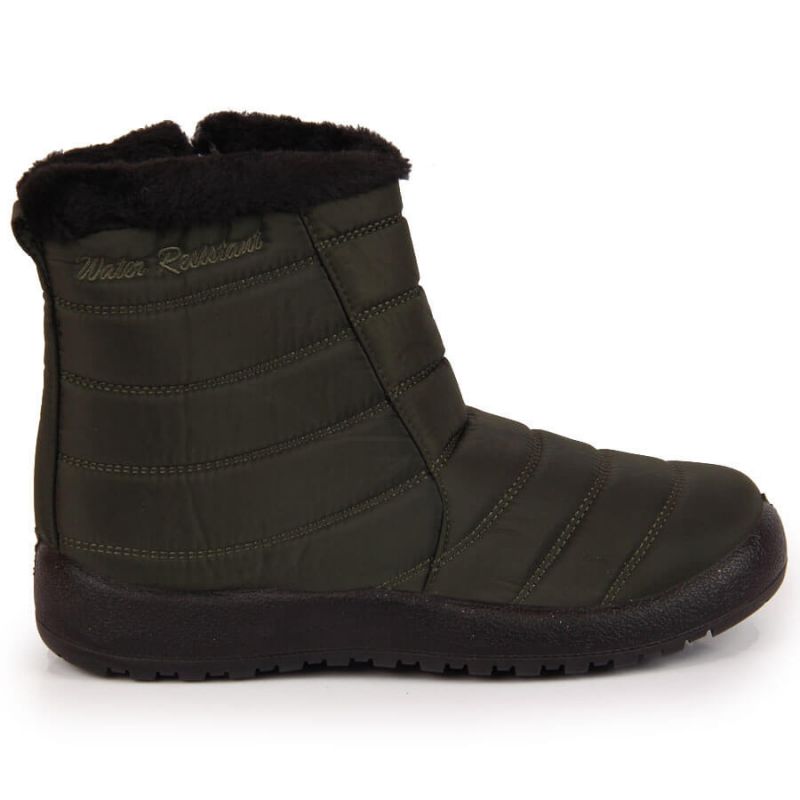 Inny Waterproof snow boots with zipper NEWS W EVE181D khaki Túracipő