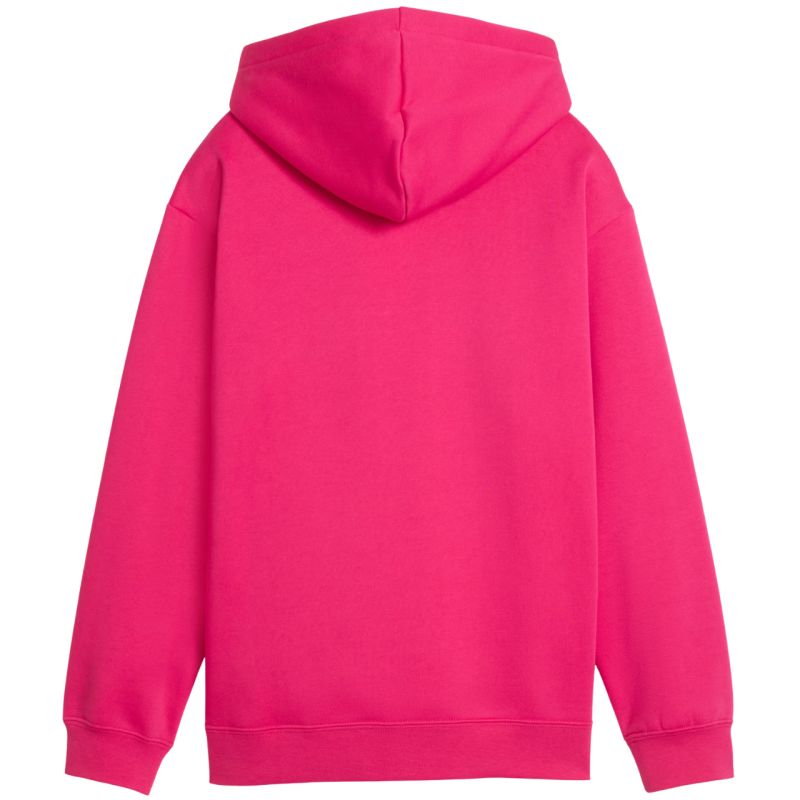 Puma ESS Centered Cat Logo Relaxed Hoodie for Kids Fuchsia 692973 kapucnis pulóver