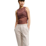Nike Studio Fleece Women's krém nadrág IM8076236
