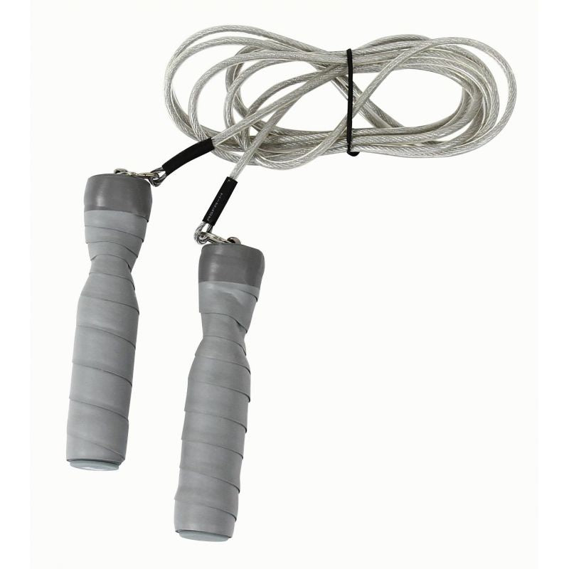 Body Sculpture Speed skipping rope with steel cable szürke edzőfelszerelés BK138